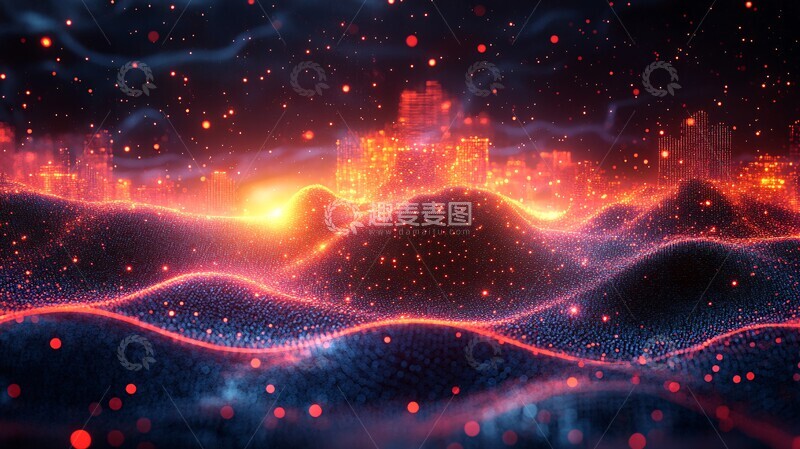 高清大图下载【趣麦麦图】创意科技融合