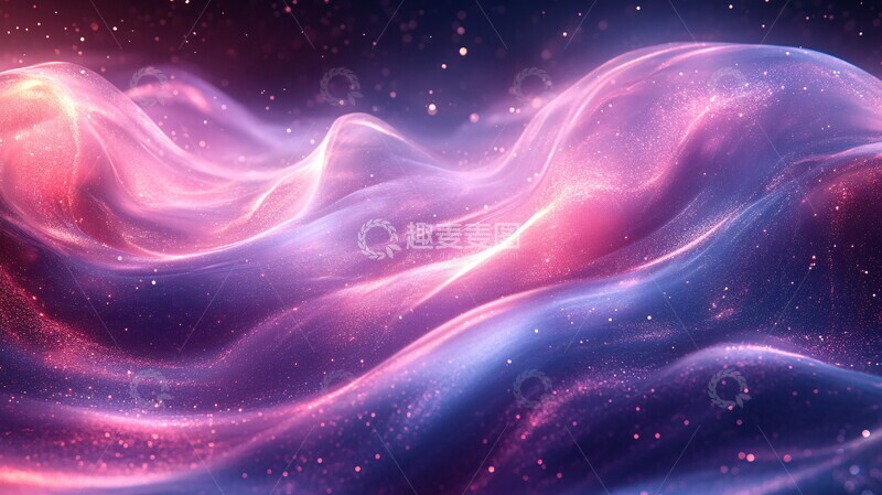 高清大图下载【趣麦麦图】紫粉魔法纹理2