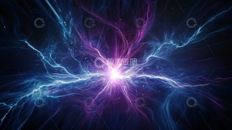 高清大图下载【趣麦麦图】雷电爆发雷电爆发能量