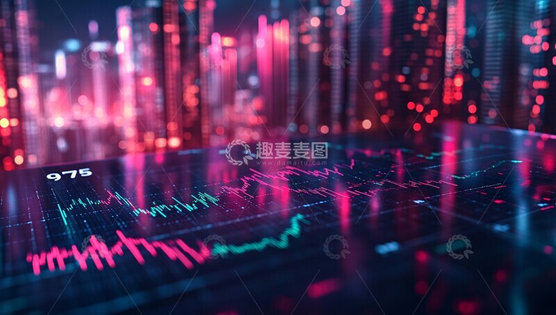 股票市场数字图