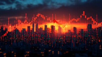 股市上涨图股市上涨箭头