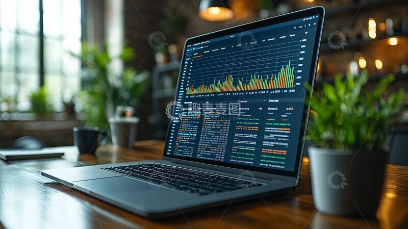 高清大图下载【趣麦麦图】金融图表显示