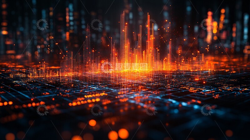 高清大图下载【趣麦麦图】金融市场交易扩张1