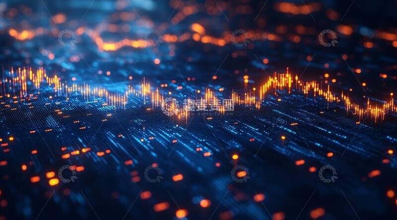 高清大图下载【趣麦麦图】股市增长图股市增长图表1