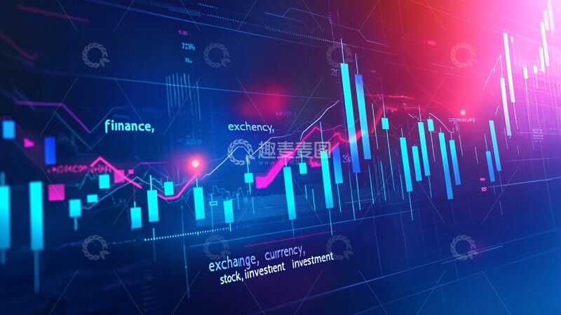 高清大图下载【趣麦麦图】外汇交易数字图表