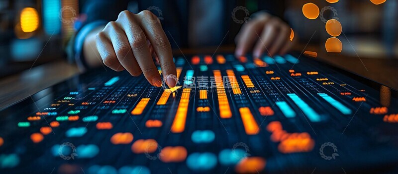 高清大图下载【趣麦麦图】商业成功虚拟图表