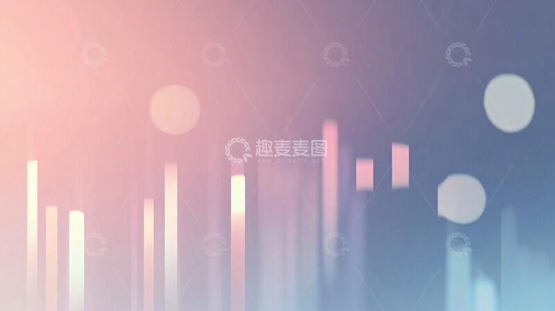 高清大图下载【趣麦麦图】金融背景模糊图2