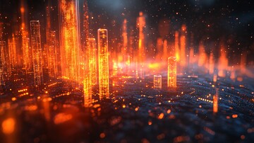 玻璃数据图玻璃数据橙色1