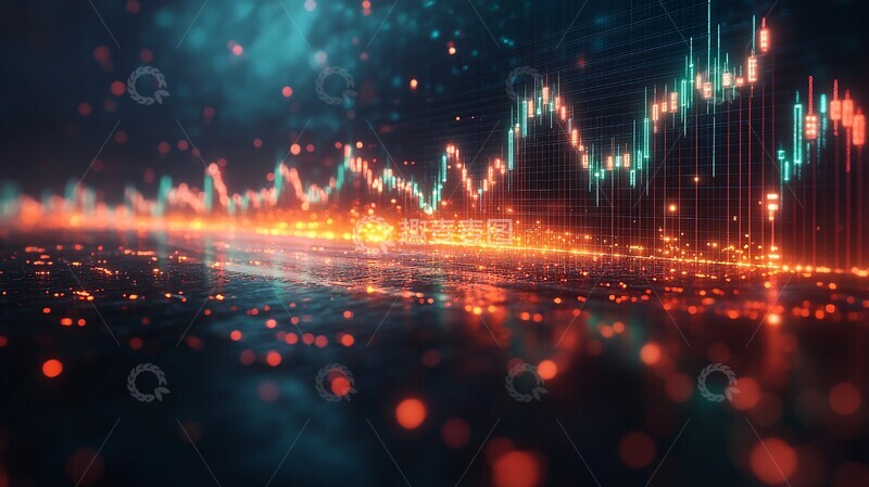 高清大图下载【趣麦麦图】投资涨跌几何图