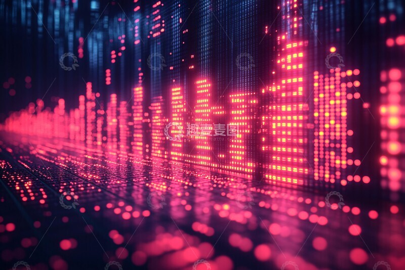 高清大图下载【趣麦麦图】股市上涨趋势图2