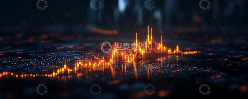 高清大图下载【趣麦麦图】蜡烛图上升趋势