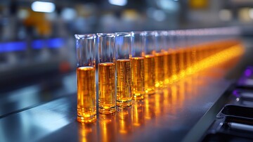 试管排列展示股市数据