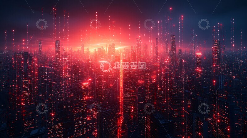 高清大图下载【趣麦麦图】金融交易界面