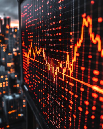 股市价格快速波动