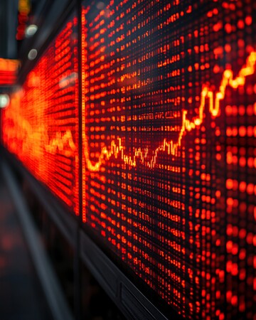 股市价格快速波动2