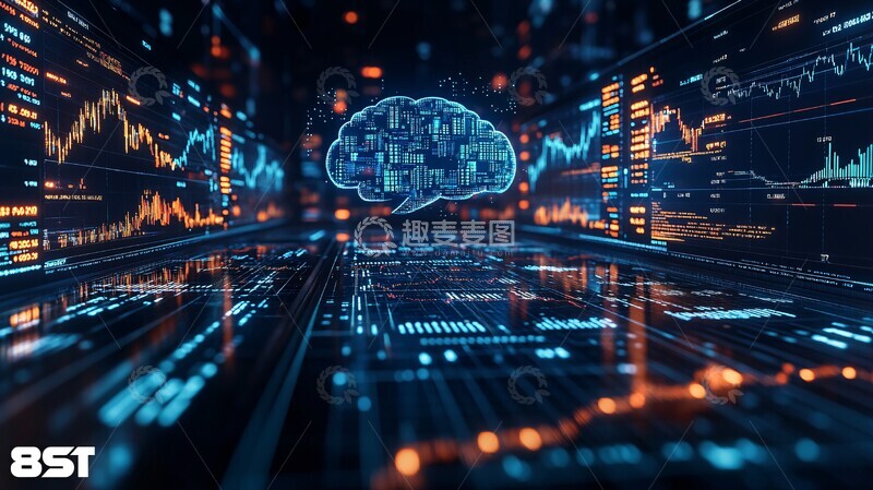 高清大图下载【趣麦麦图】分析股市数据