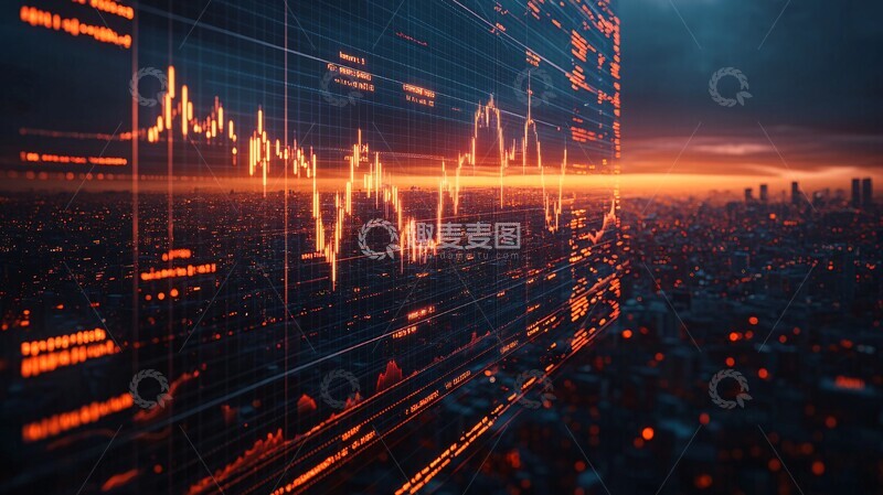 高清大图下载【趣麦麦图】金融交易界面1