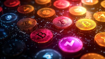 彩色加密货币评级