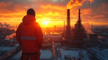 工业设施建设现场