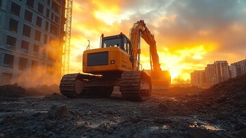 建设中的物流中心1