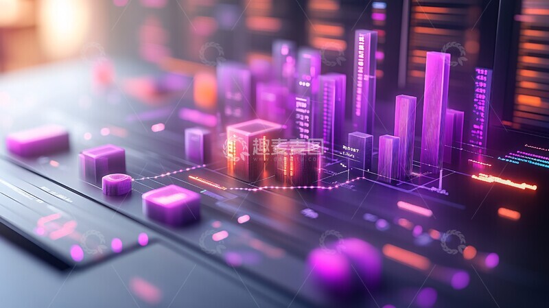 高清大图下载【趣麦麦图】数据图表背景1