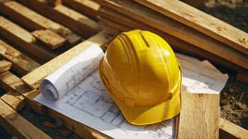 安全帽与工程图纸2