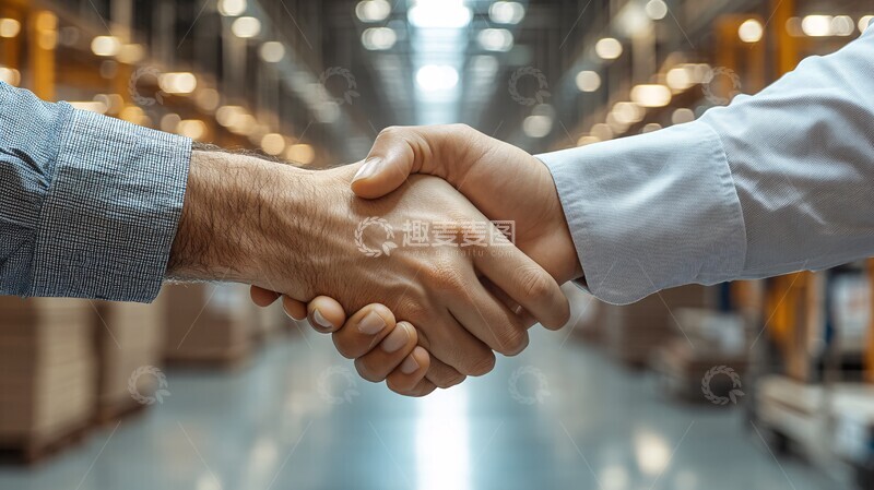 高清大图下载【趣麦麦图】商业关系建立中的信任