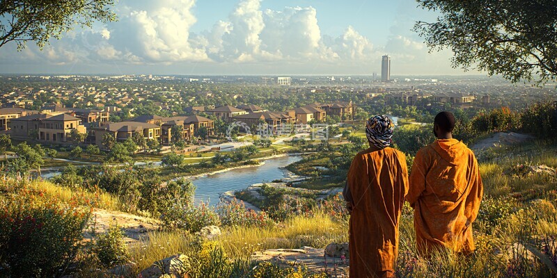 高清大图下载【趣麦麦图】教堂建设与社区发展