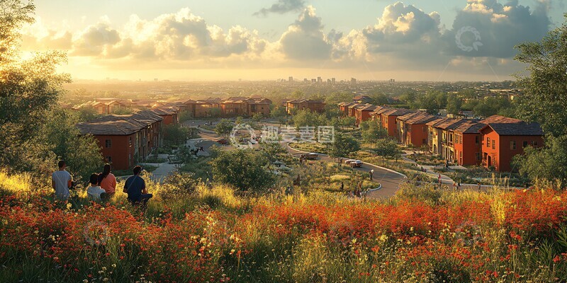 高清大图下载【趣麦麦图】教堂建设与社区发展1