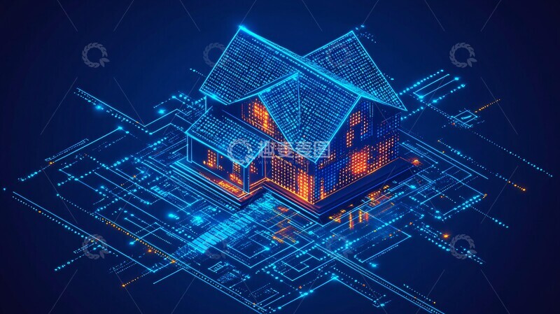 高清大图下载【趣麦麦图】智能住宅科技系统