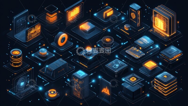 高清大图下载【趣麦麦图】-工程应用图标集