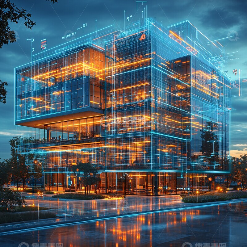 高清大图下载【趣麦麦图】现代办公建筑图