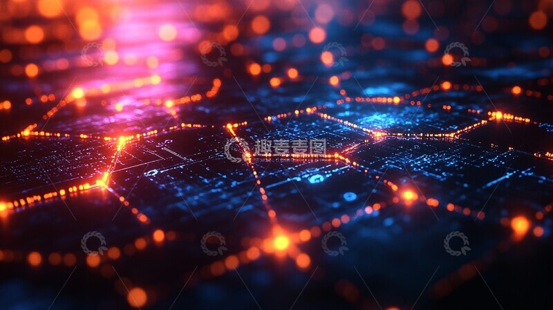 高清大图下载【趣麦麦图】结构线框技术1