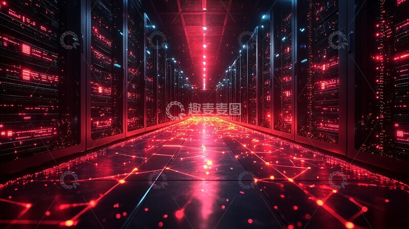 高清大图下载【趣麦麦图】数据流动图数据流动服务器1