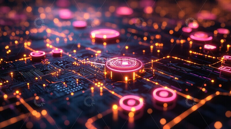 高清大图下载【趣麦麦图】结构线框技术2