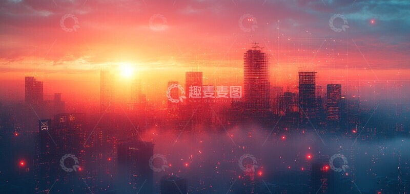 高清大图下载【趣麦麦图】智能穿戴设备工地应用1