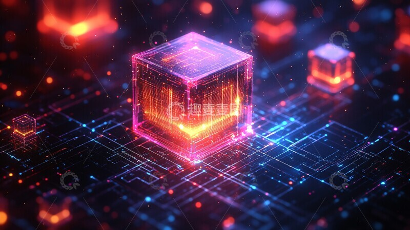 高清大图下载【趣麦麦图】量子传感器示意图