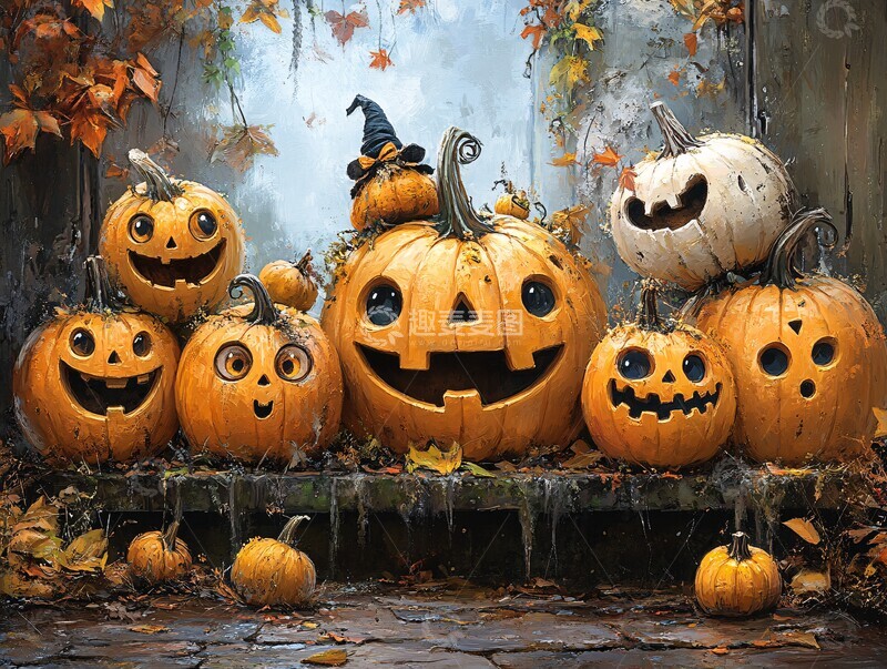 南瓜主题插画集1