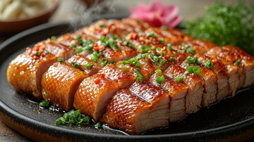 烤鸭飘香烤鸭飘香美食