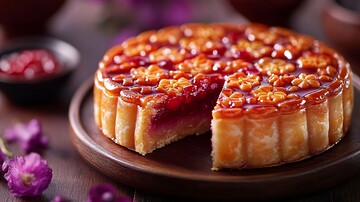 紫月团圆饼紫月团圆光泽1