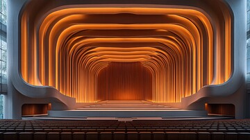 中式古典剧场布局