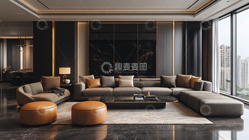 黑金高端装饰设计