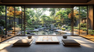 麻将与卡牌户外花园