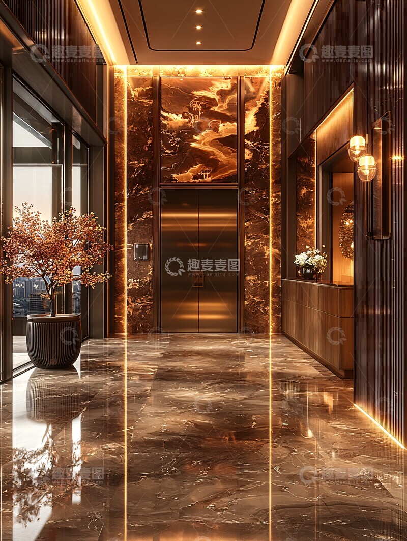 高清大图下载【趣麦麦图】中式简约别墅1