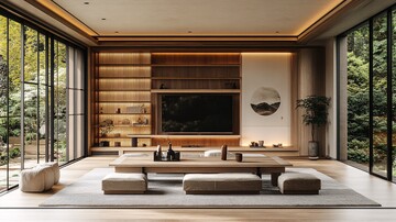 亚洲风格餐厅中式设计