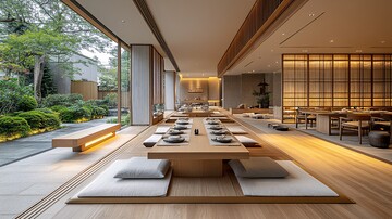 明亮简约餐厅设计