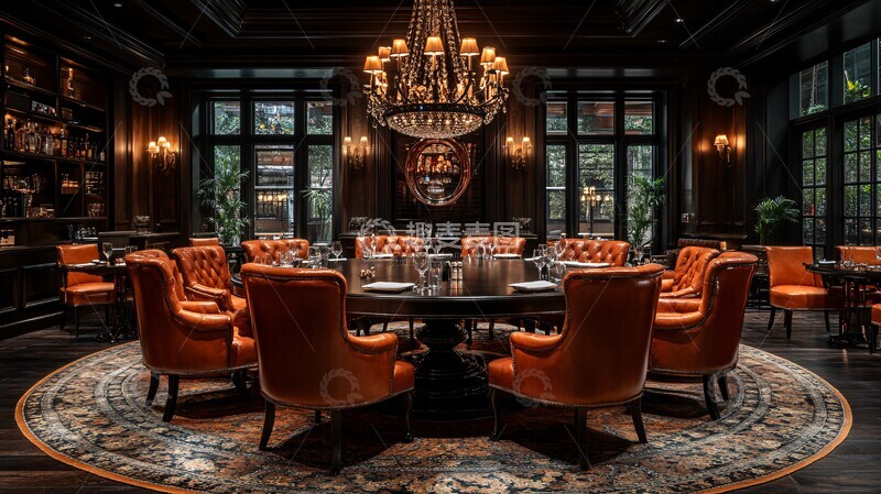 高清大图下载【趣麦麦图】豪华私人宴会厅