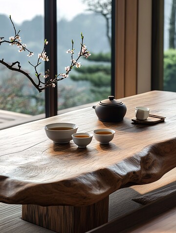 木竹家具茶室空间1