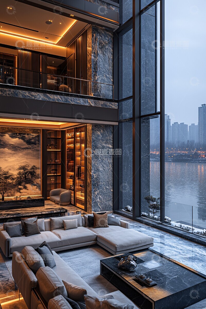 高清大图下载【趣麦麦图】宋氏美学客厅设计1