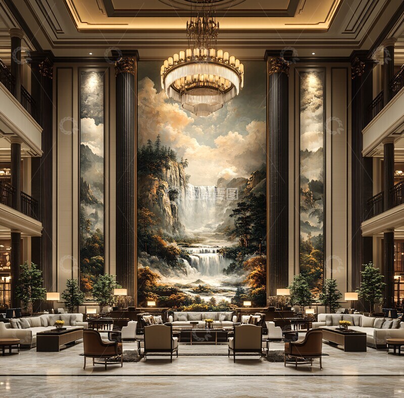 奢华酒店大堂66